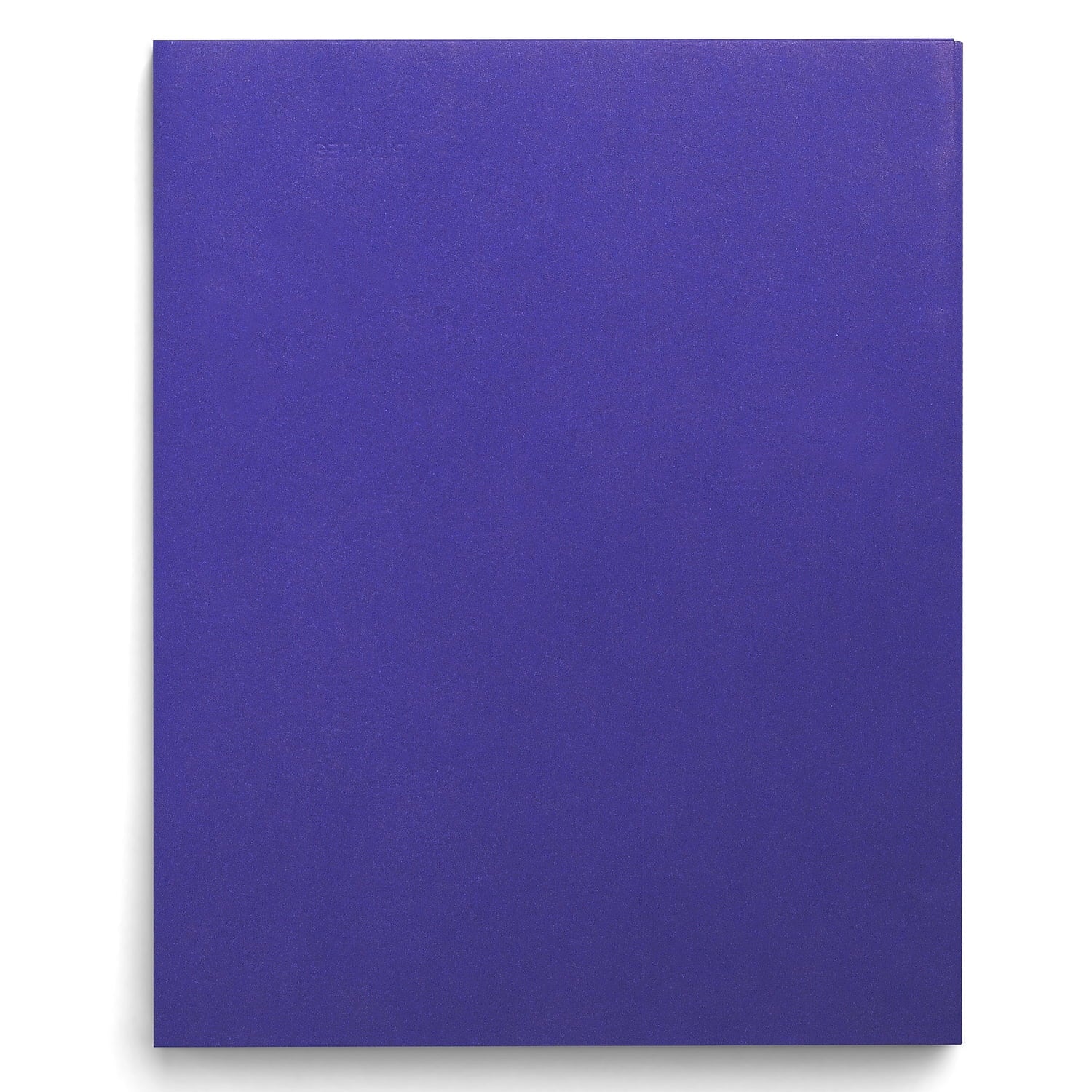 Staples School Grade 2 Pocket Folder Blue 25/Box 27534-CC