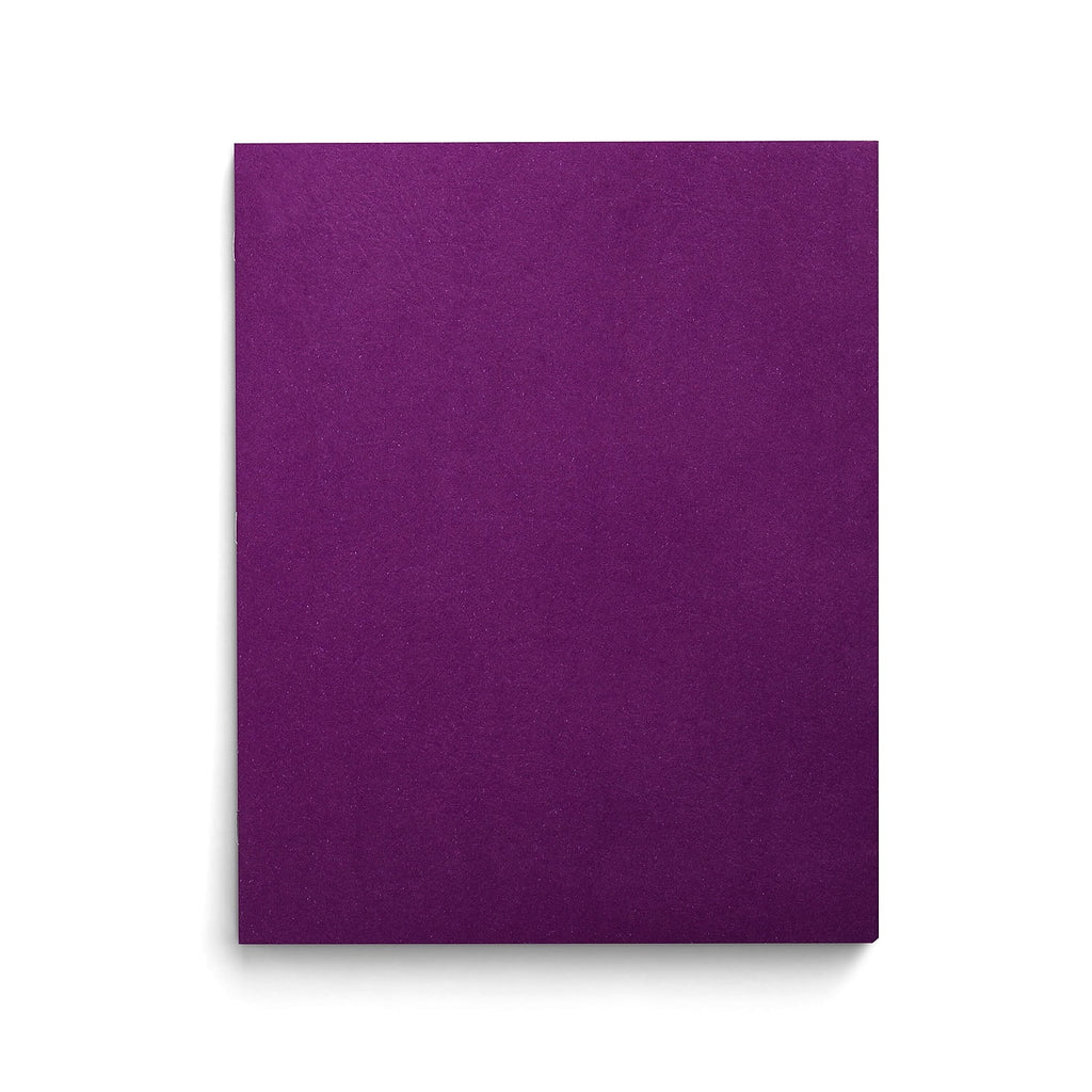Staples School Grade 2 Pocket Folder with Fasteners Purple 25/BX 27544-CC