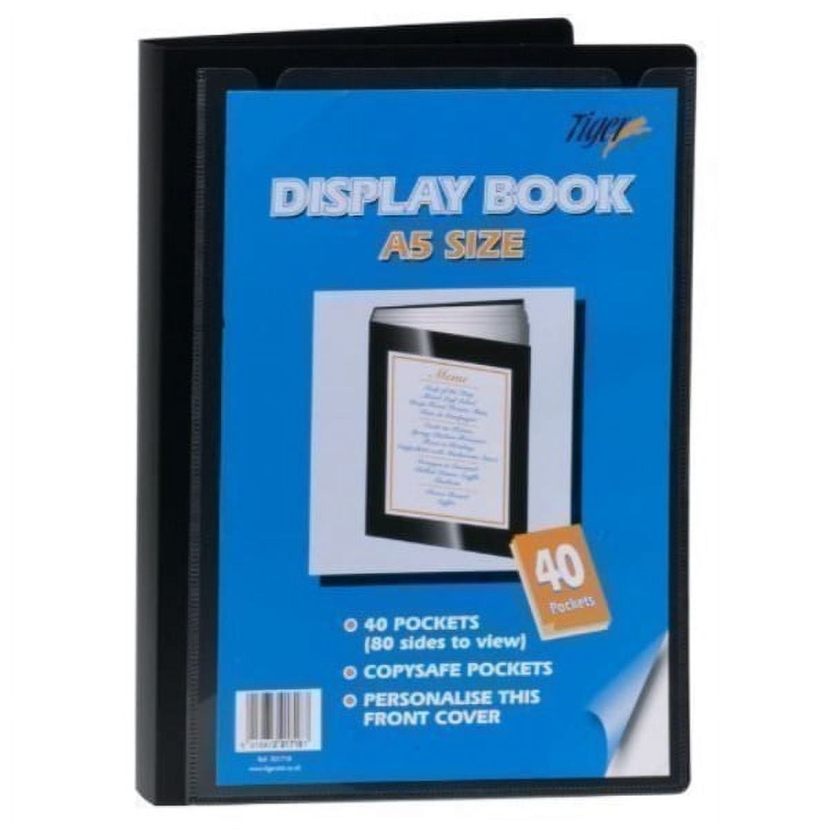 Tiger Presentation Display Book A5 40 Pockets [Pack 1]