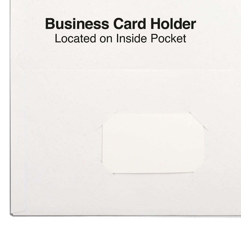 Staples 10% Recycled Smooth 2-Pocket Paper Presentation Folder White 10/Pack (13384-CC) ST13384