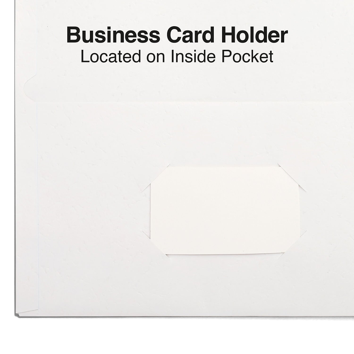 Staples 10% Recycled Smooth 2-Pocket Paper Presentation Folder White 10/Pack (13384-CC) ST13384