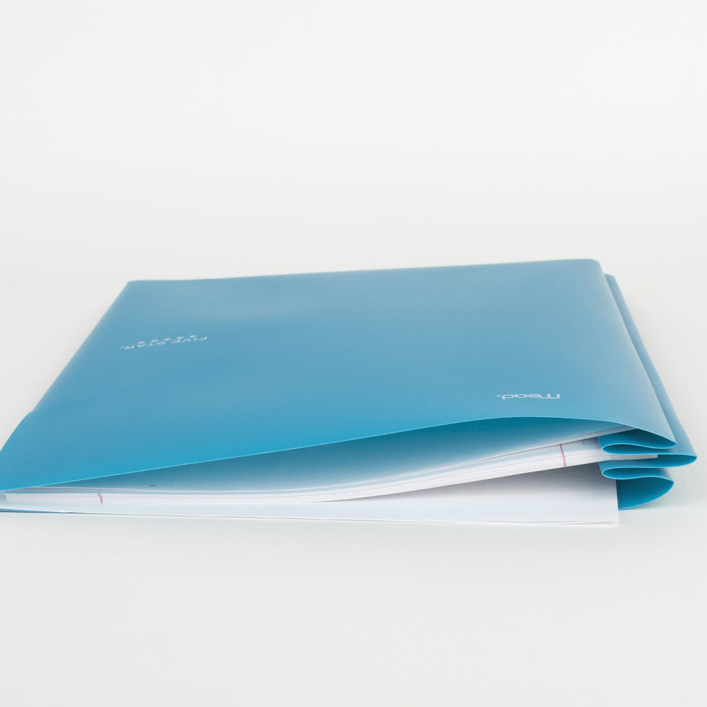 Five Star Plastic Pocket and Prong Folder 4 Pack Amethyst Purple Harvest Yellow