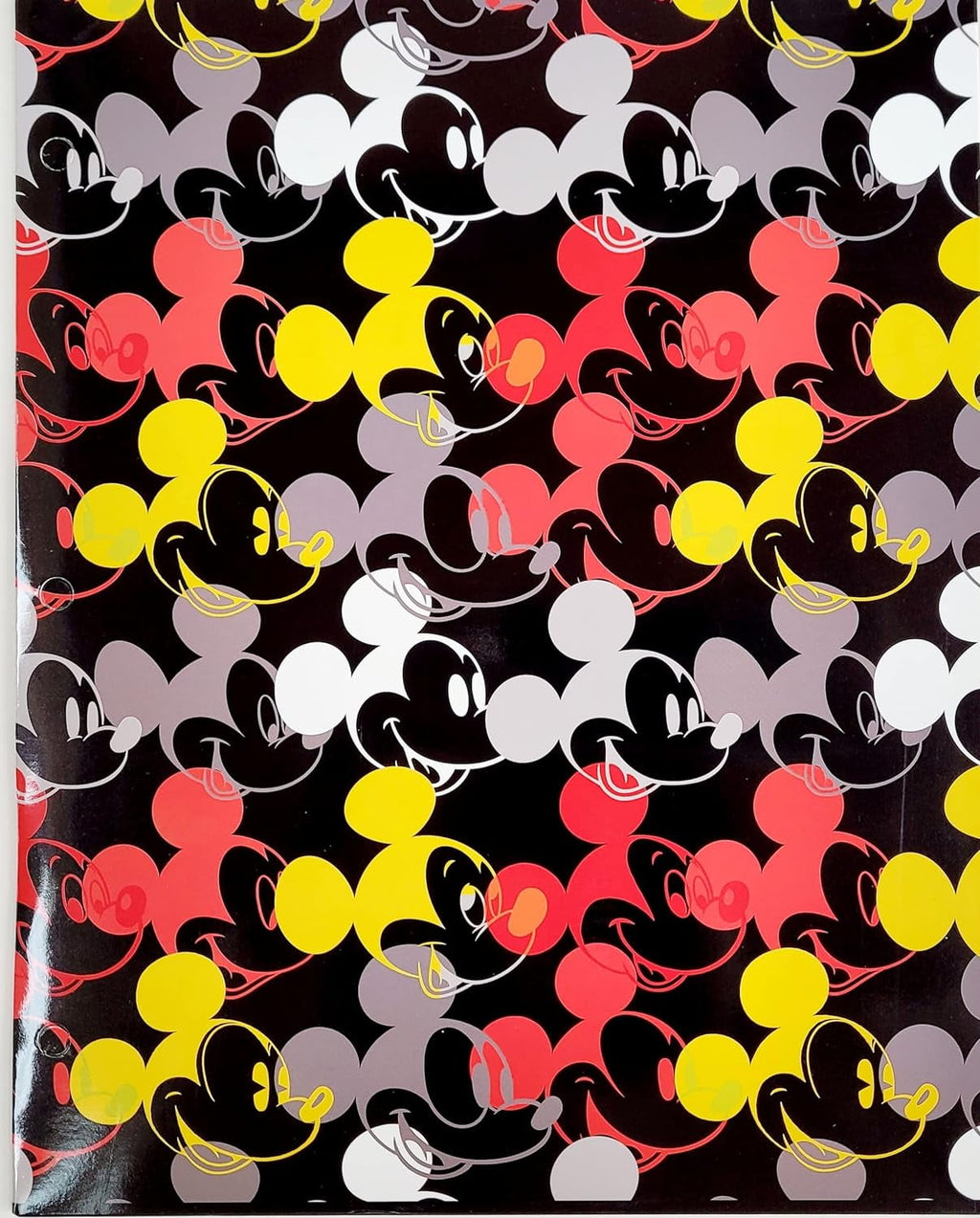 Mickey Mouse 2 Pocket Portfolio Folder - (Colors/styles Vary)