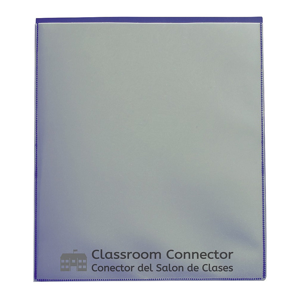 C-Line Classroom Connector School-To-Home Folders, Purple, Box of 25