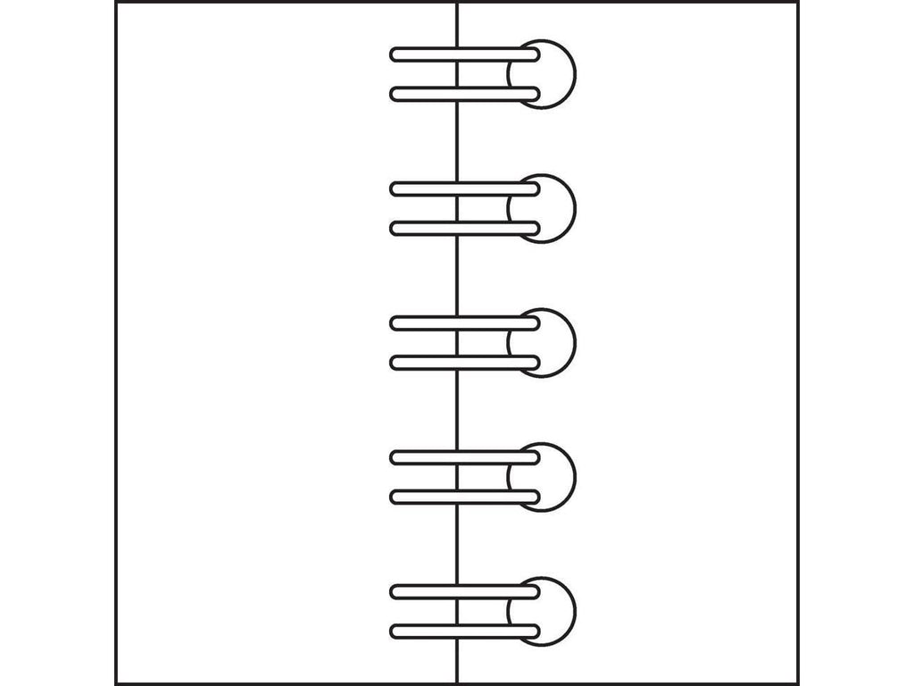 C-Line, CLI33081, 8-Pocket Spiral-bound Poly Portfolio, 1 Each, Smoke,Clear