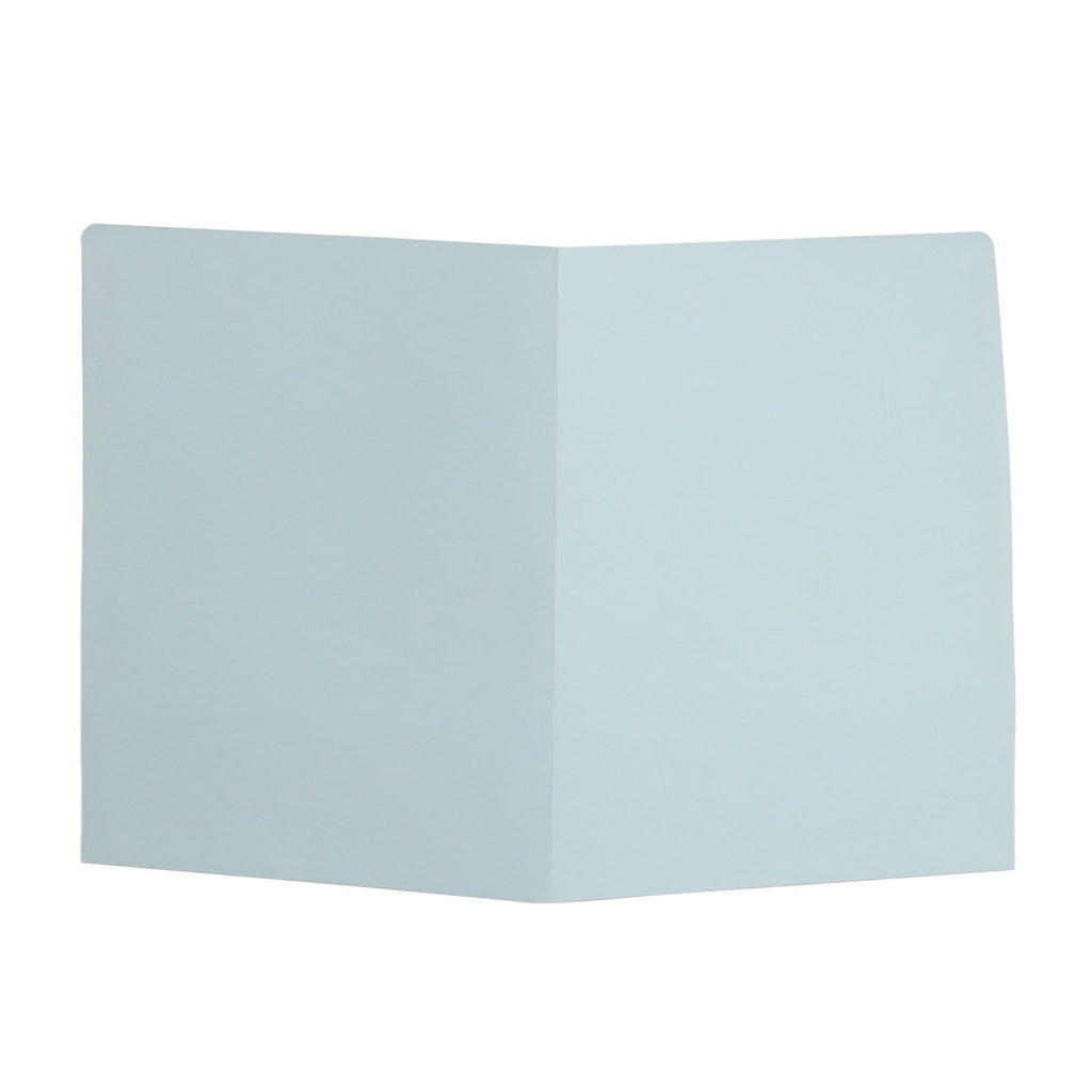 Two-Pocket Presentation Folders, Seafoam Blue, Textured Paper, Letter Size, Durable, For Business Card Holder, Perfect For Versatile Office And Home Use