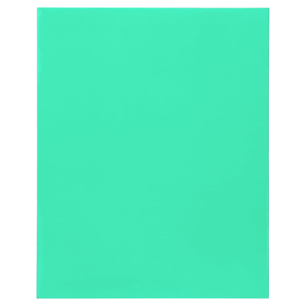 Better Office Products - Pocket folder - 2 compartments - for Letter A Size (8.5 in x 11 in) - capacity: 100 sheets - black, red, blue, purple, orange, green, yellow (pack of 25)