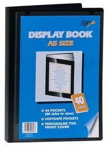Tiger Presentation Display Book A5 40 Pockets [Pack 1]