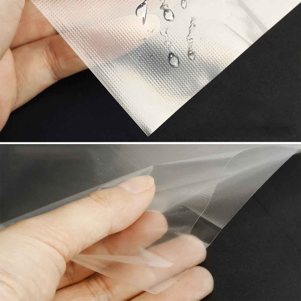 SagaSave 100x A4 Clear Plastic Punched Pocket Folders for Office Documents