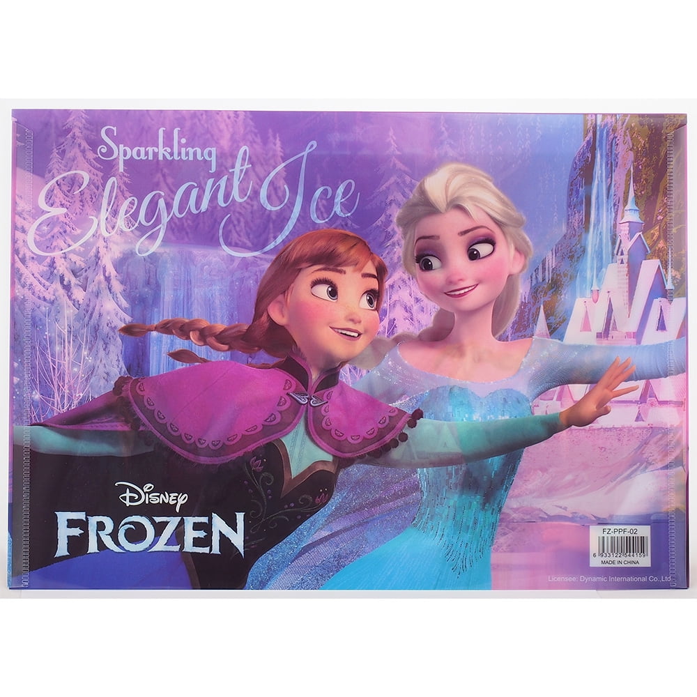 2 Frozen Plastic Folders For Back To School