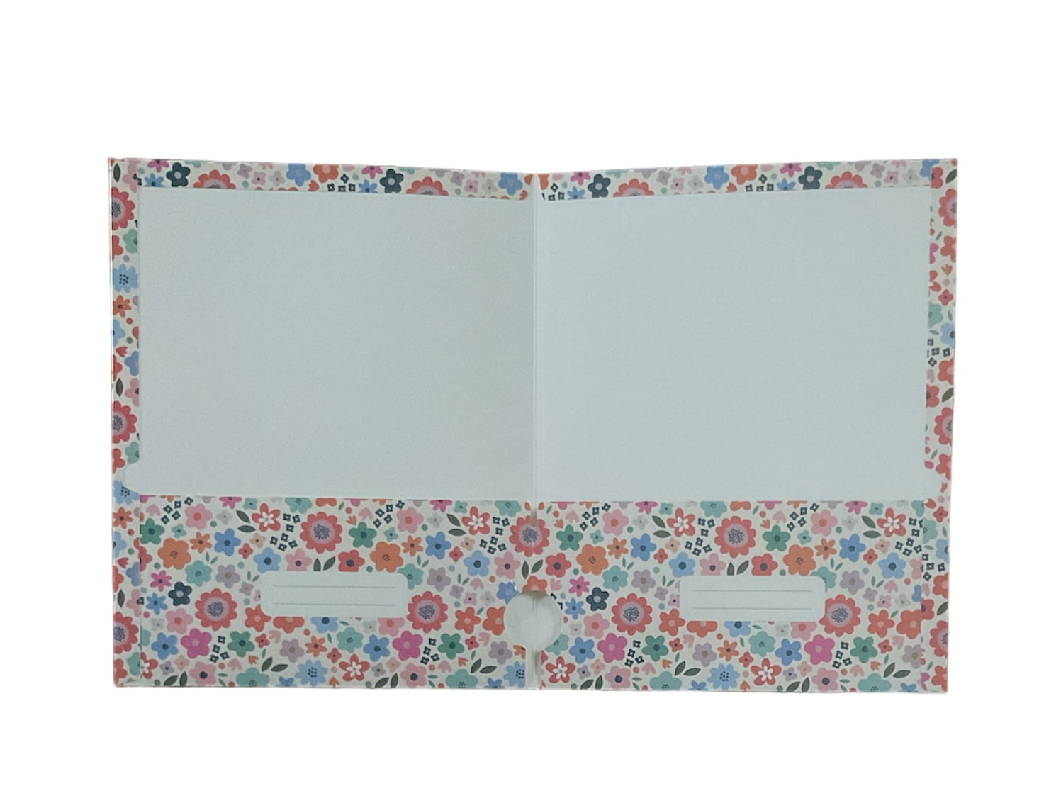 Back to School 2 Pocket Folders Portfolios Designs include Unicorns, Rainbows, Butterflies and Flowers  Set of 4 Elementary Grade School