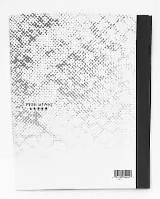 Five Star Active 2 Pocket, 3 Prongs, White Folder