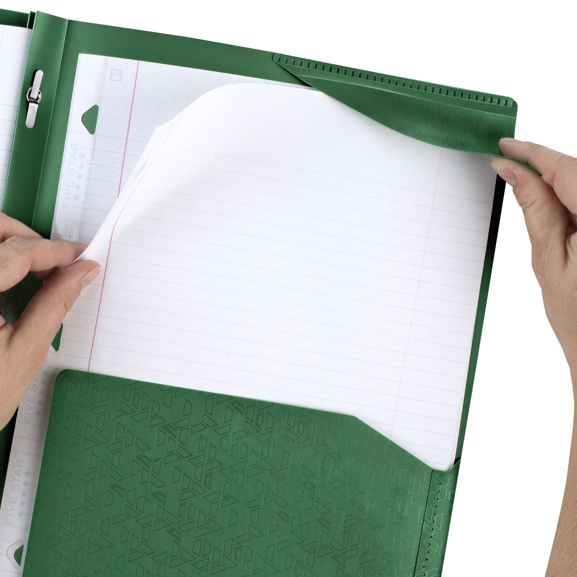 Mead Pocket and Prong Folder 9-5/16"Wx11-5/8"H 6/PK Assorted 38048