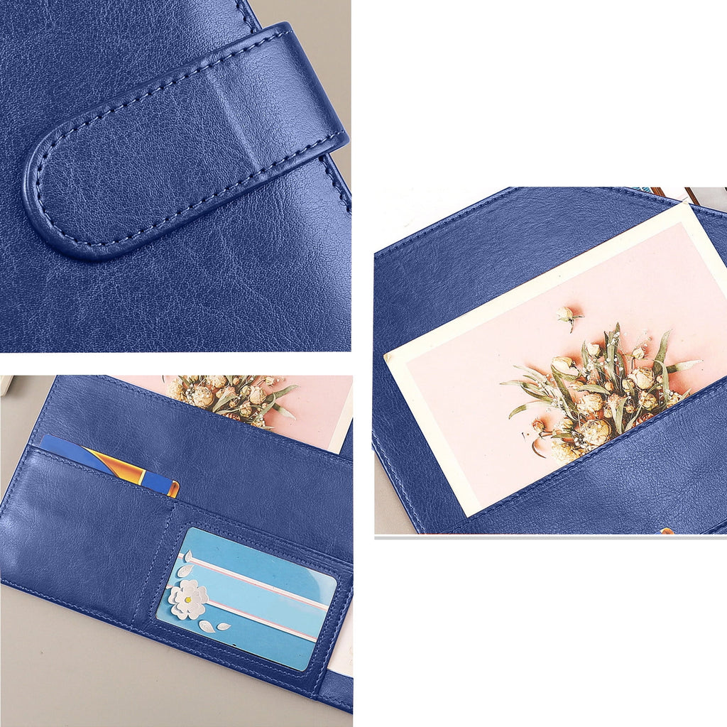 Naxoaeo Leather Portfolio Folder Padfolio, Business Padfolio Organizer Document Planner Portfolio Binder Storage Pocket for Legal Pad Holder Paperwork Phone Men Women (A4)