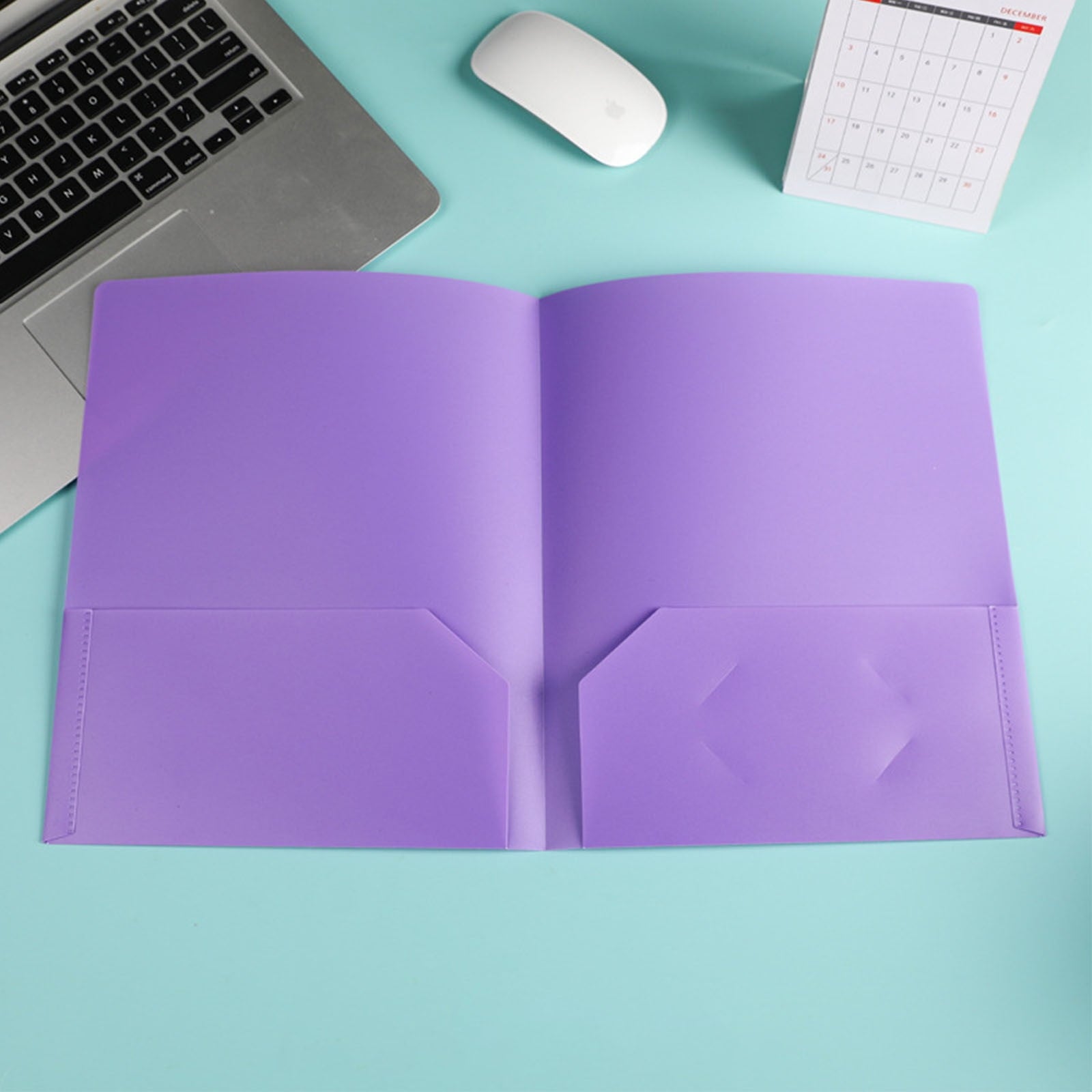 Lilixerw Folders with Pockets,Heavy Duty Pockets Folders with Business Slot,Fit Letter Size Documents Folders,for School Office Teacher