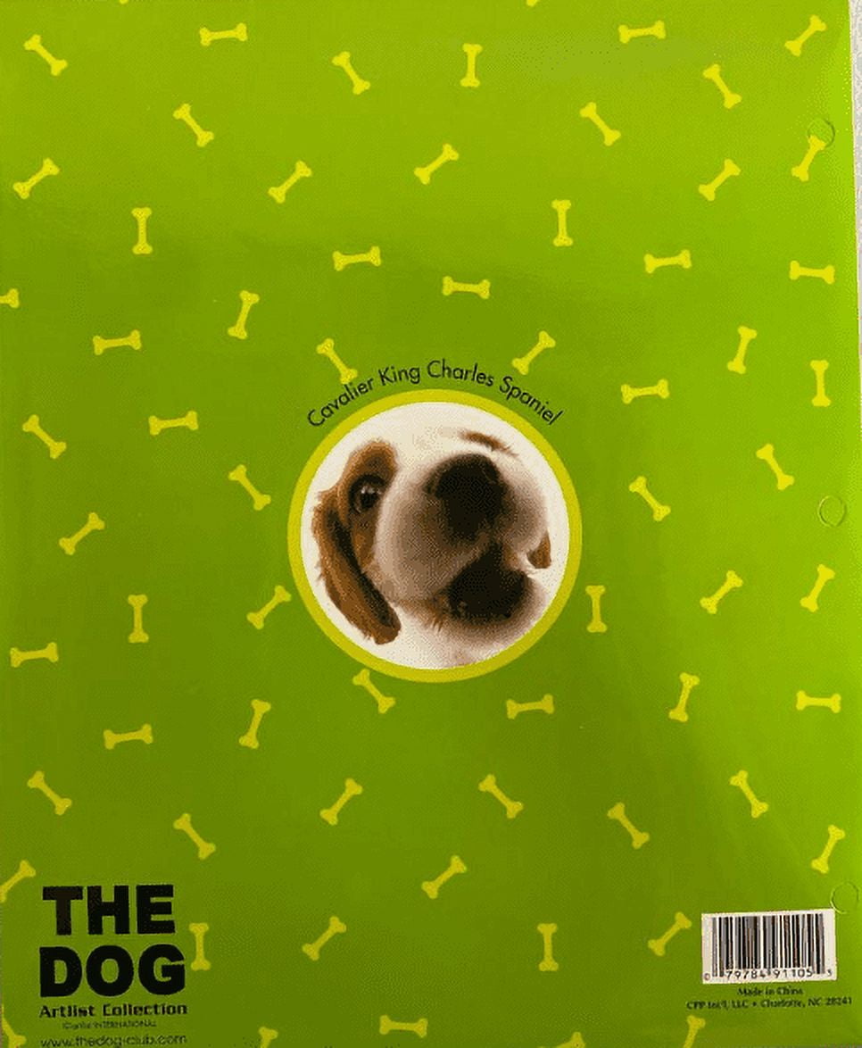 The Dog Artist Collection - Set of 6 Portfolio Folders with Pockets