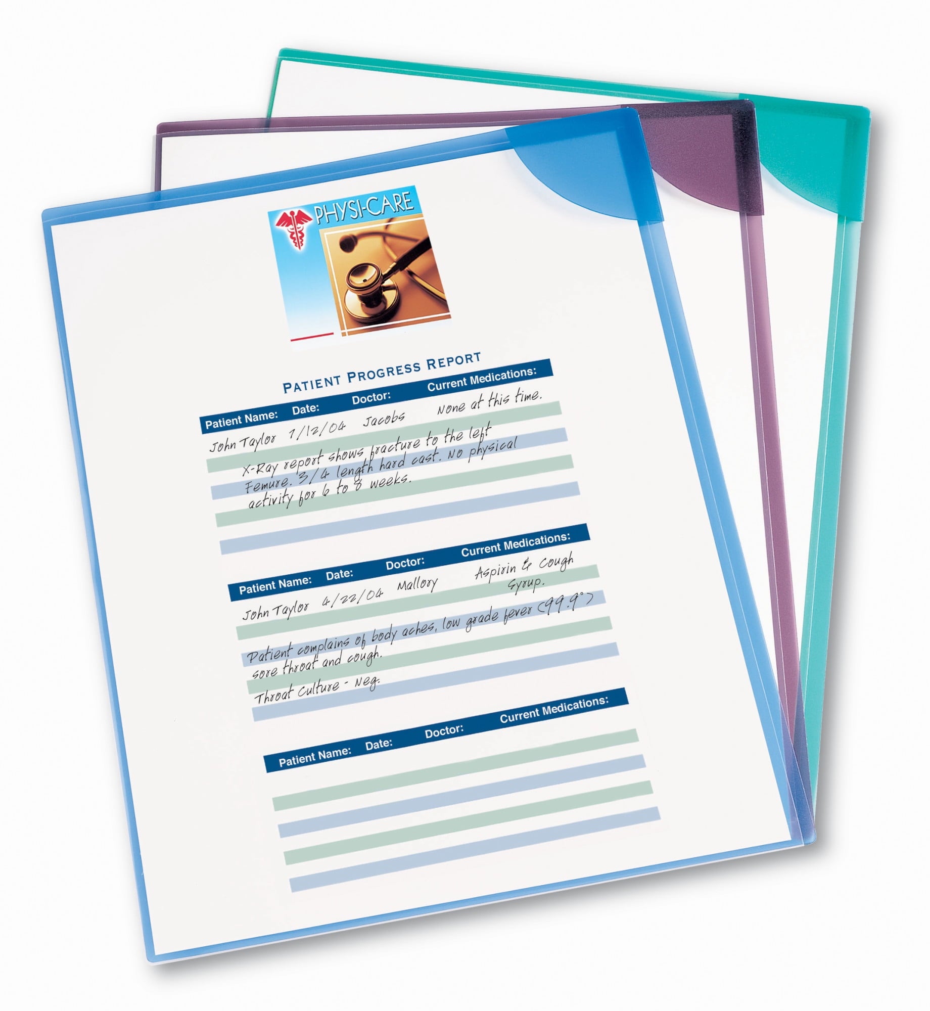 Avery Corner Lock Document Sleeves, 6 Sleeves (72262)