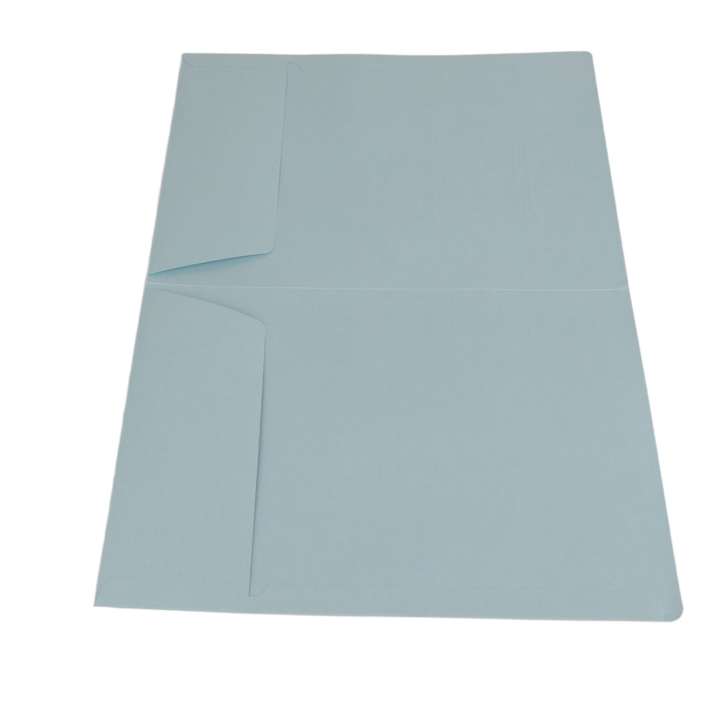 Two-Pocket Presentation Folders, Seafoam Blue, Textured Paper, Letter Size, Durable, For Business Card Holder, Perfect For Versatile Office And Home Use