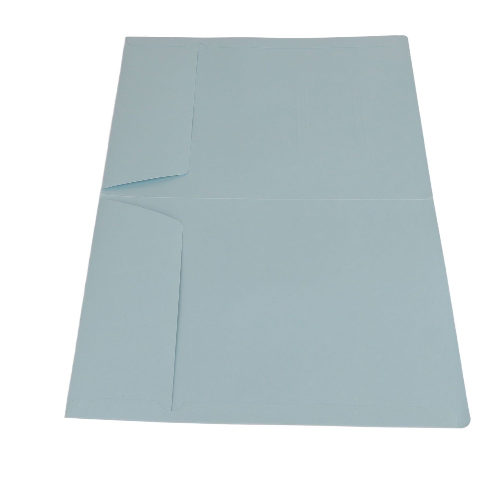 Two-Pocket Presentation Folders, Seafoam Blue, Textured Paper, Letter Size, Durable, For Business Card Holder, Perfect For Versatile Office And Home Use