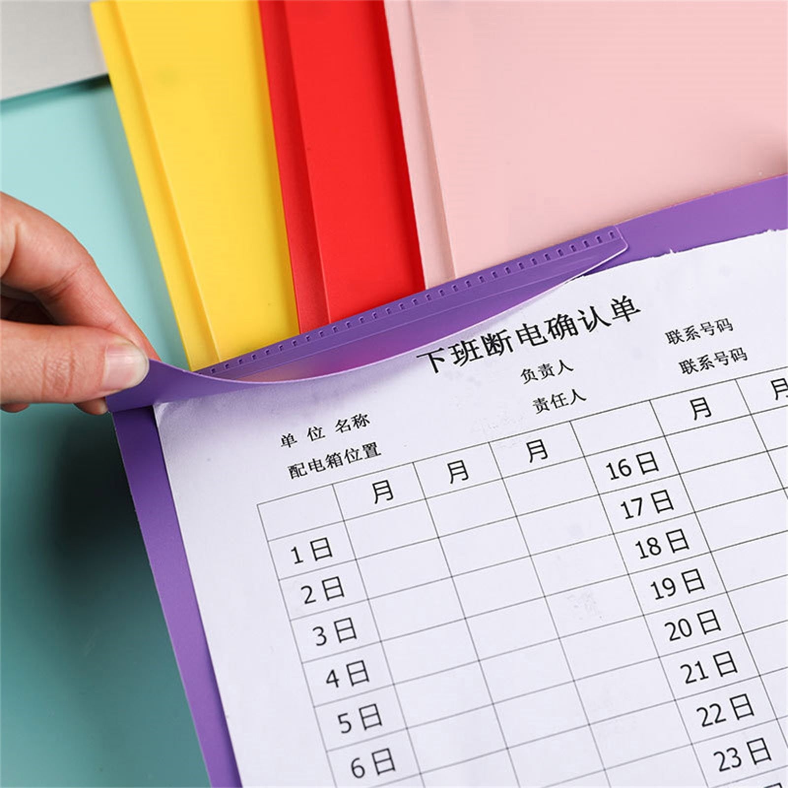 Heavy Duty Pocket Folders with Prongs, Colored Plastic Poly Folders with Prongs for School Office, Letter Size Plastic Folders with Pockets and Brads, 2 Pocket Folders 3 Prong Folders(Yellow)