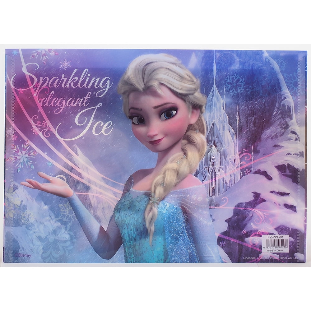 2 Frozen Plastic Folders For Back To School