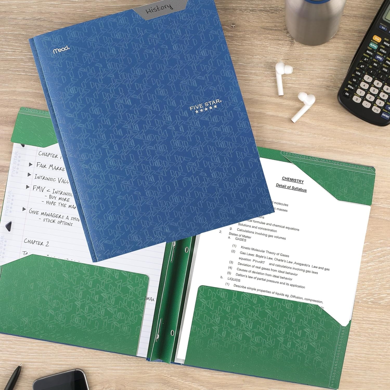 Double pocket folder, plastic file folder with securing tabs and latch, holds 8-1/2" x 11" paper