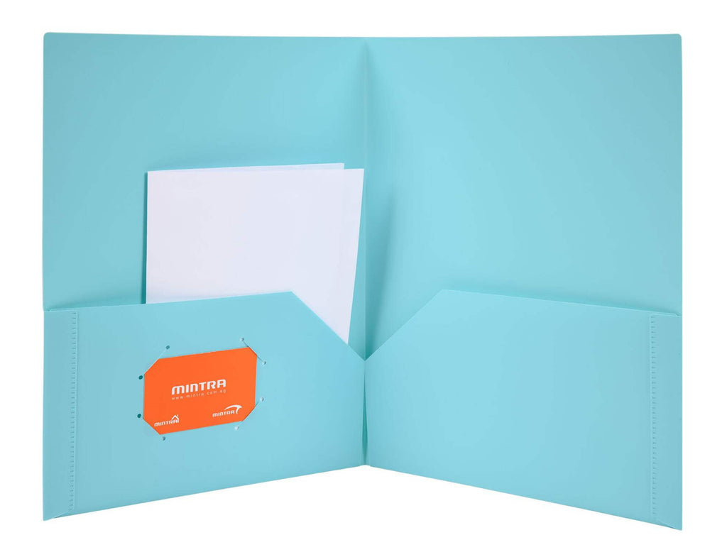 Poly Pocket Folders (8 Pack)