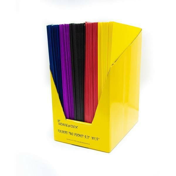 Two Pocket Discount Folders - 9"" x 12"" Case Pack 100