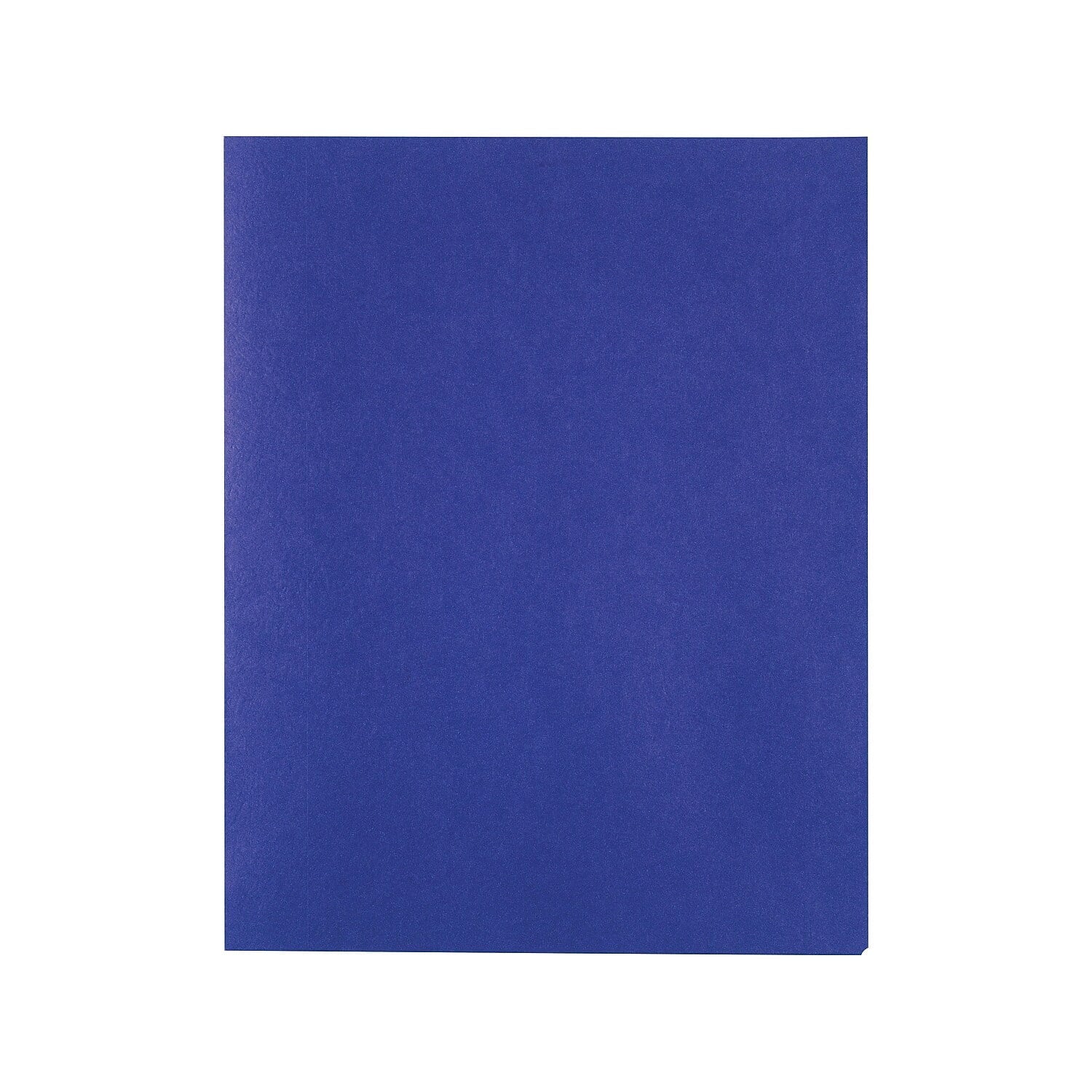 Staples School Grade 2 Pocket Folder Blue 25/Box 27534-CC