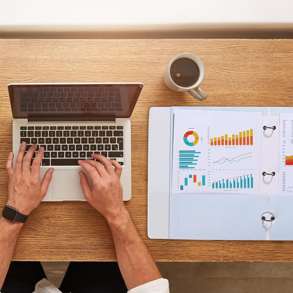 Pocket Folders,  Pastel Colors, Folders with Pockets 3 Hole Punched, Folders, Folders for School, Folders with Pockets, Binder Folders, Back to School Supplies