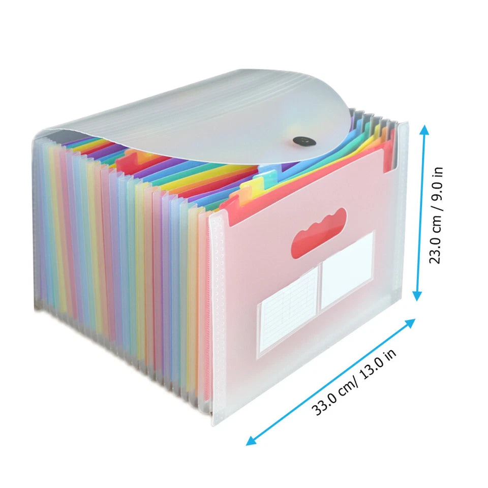 Transparent Organ Bag Miss Pockets Folder Organizer Receipt