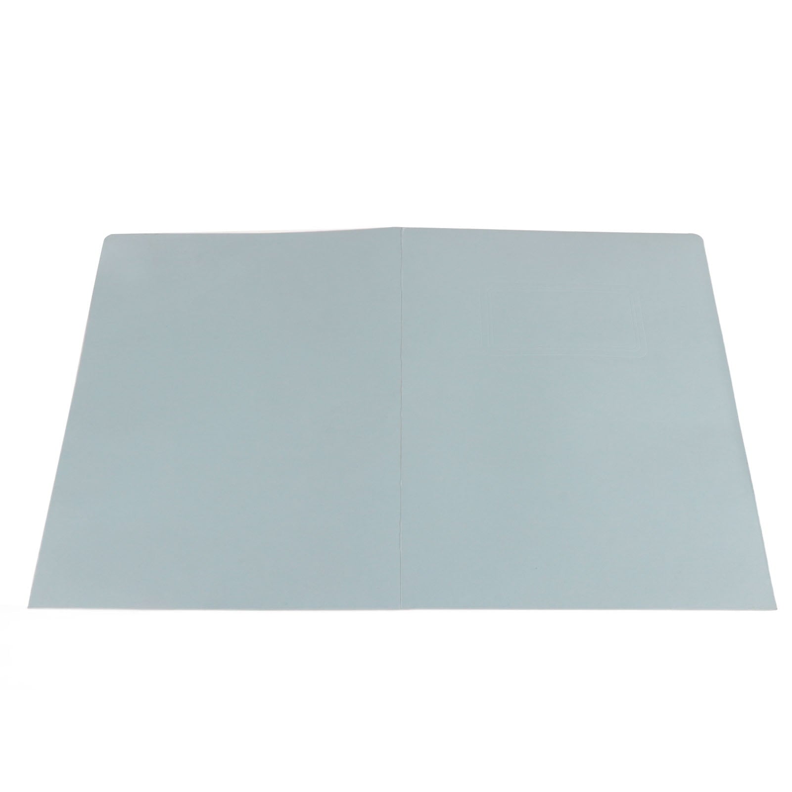 Two-Pocket Presentation Folders, Seafoam Blue, Textured Paper, Letter Size, Durable, For Business Card Holder, Perfect For Versatile Office And Home Use