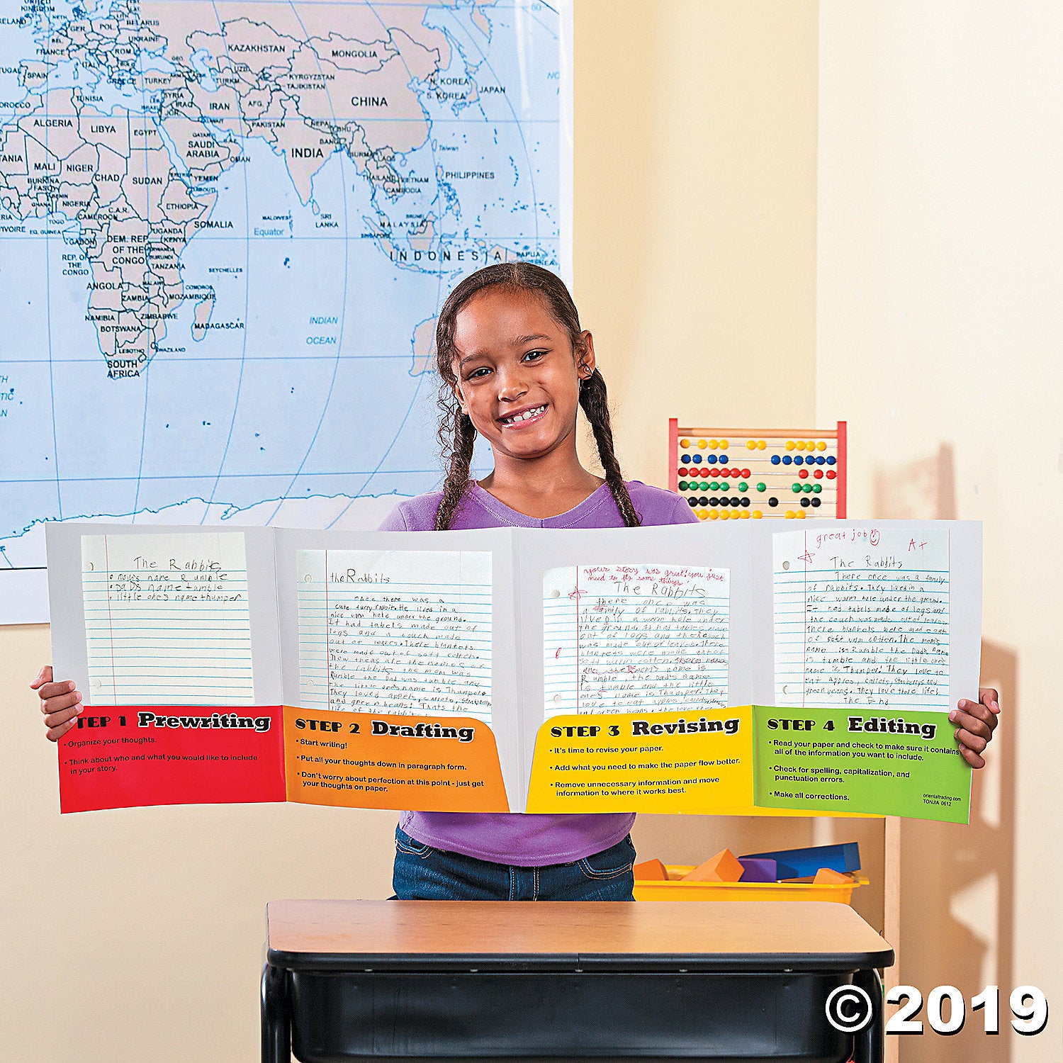 Writing Process Pocket Folder - Educational - 12 Pieces